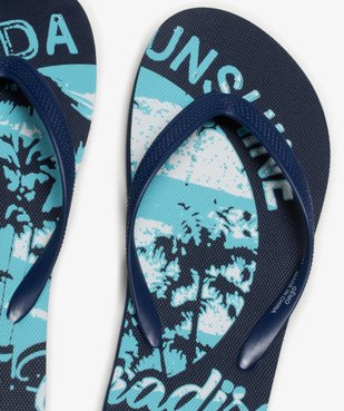 Tongs garçon à semelle imprimée esprit surf vue3 - GEMO (ENFANT) - GEMO