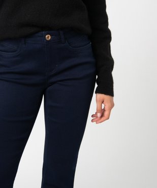 Pantalon femme coupe Regular - L26 vue2 - GEMO(FEMME PAP) - GEMO