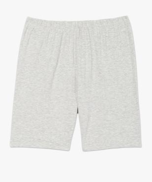 Short femme grande taille en maille à taille élastiquée vue4 - GEMO 4G GT - GEMO