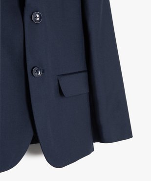 Veste de costume garçon unie vue4 - GEMO (JUNIOR) - GEMO