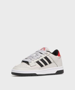 Baskets RapidCourt Low à larges lacets garçon - Adidas vue3 - ADIDAS - GEMO
