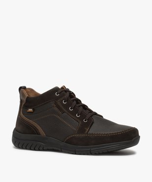 Low-boots homme confort avec nombreuses surpiqûres - Zen vue2 - GEMO (CONFORT) - GEMO