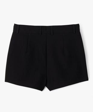 Short habillé en toile fille vue3 - GEMO (JUNIOR) - GEMO