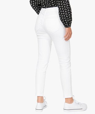 Jean femme coupe Slim longueur 7/8ème vue3 - GEMO(FEMME PAP) - GEMO
