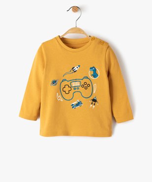 Tee-shirt bébé garçon imprimé fantaisie vue1 - GEMO(BEBE DEBT) - GEMO