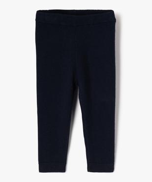 Pantalon en maille douce bébé fille vue1 - GEMO(BEBE DEBT) - GEMO