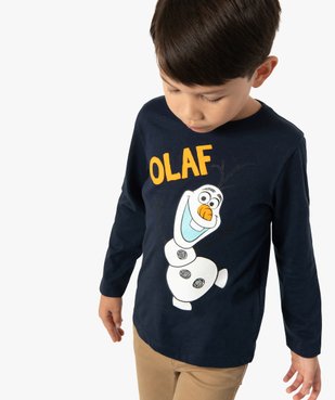 Tee-shirt garçon avec motif Olaf – La Reine des Neiges vue1 - DISNEY DTR - GEMO