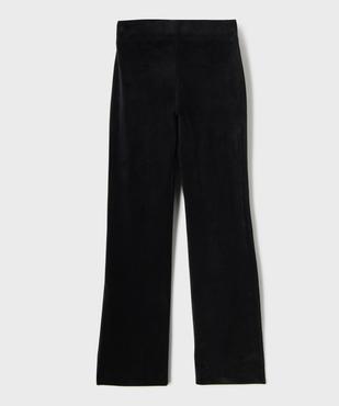 Pantalon de sport en velours coupe flare fille - Camps United vue3 - CAMPS US - GEMO
