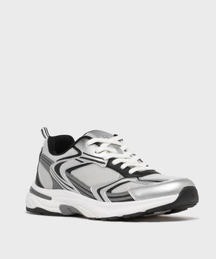 Baskets de running en mesh légères homme - 5 MILES vue3 - 5 MILES - GEMO