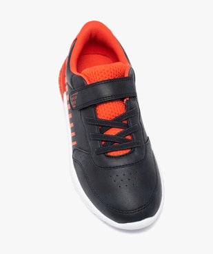 Baskets garçon contrastantes + sac de gym offert vue5 - GEMO (ENFANT) - GEMO