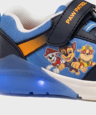 Baskets à scratch avec semelle lumineuse garçon - Pat Patrouille vue6 - PAT PATROUILLE - GEMO