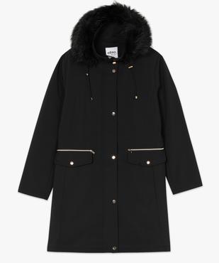Manteau à capuche fantaisie femme grande taille vue7 - GEMO (G TAILLE) - GEMO