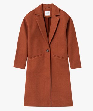 Manteau femme aspect drap de laine vue5 - GEMO(FEMME PAP) - GEMO