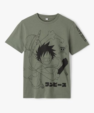 Tee-shirt à manches courtes à motifs manga garçon - One Piece vue2 - ONE PIECE - GEMO