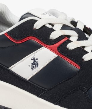Baskets homme multi-matières à semelle crantée - US Polo Assn vue6 - US POLO - GEMO