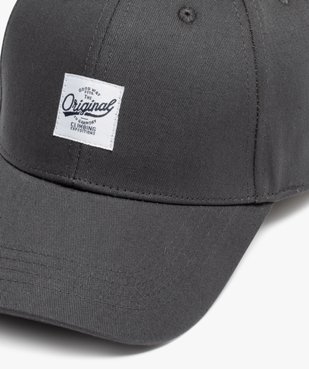 Casquette en coton homme vue2 - GEMO 4G HOMME - GEMO