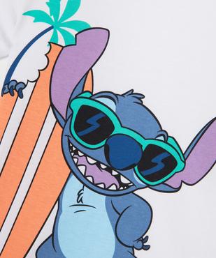 Tee-shirt manches courtes à motif Stitch garçon - Disney vue2 - LILO & STITCH - GEMO