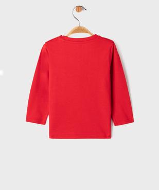 Tee-shirt manches longues avec motif basket bébé garçon vue4 - GEMO 4G BEBE - GEMO
