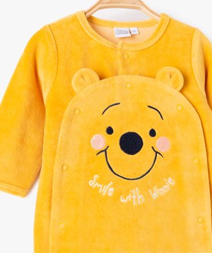 Pyjama bébé ouverture sur l’avant – Winnie l’ourson vue2 - DISNEY DTR - GEMO
