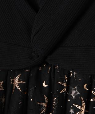 Robe avec jupe en tulle à motifs étoiles fille vue2 - GEMO (ENFANT) - GEMO