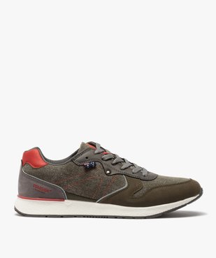 Baskets homme jeanswear à lacets - Roadsign vue1 - ROADSIGN - GEMO