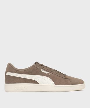 Baskets dessus cuir homme Smash 3.0 - Puma vue1 - PUMA - GEMO