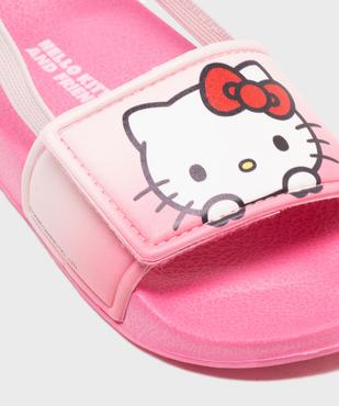 Mules de plage à scratch à motif chaton fille - Hello Kitty vue6 - HELLO KITTY - GEMO