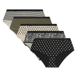 Boxers en coton stretch femme (lot de 5) - Les Pockets DIM vue1 - DIM - GEMO