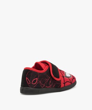 Chaussons garçon bicolores Spiderman à scratch vue4 - SPIDERMAN - GEMO