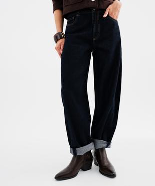 Jean wide leg taille haute femme vue1 - GEMO(FEMME PAP) - GEMO