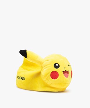 Chaussons garçon en volume Pikachu - Pokémon vue2 - POKEMON - GEMO