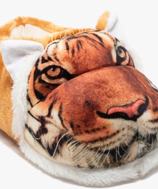 Chaussons garçon en volume tête de tigre vue6 - GEMO C4G HOMME - GEMO