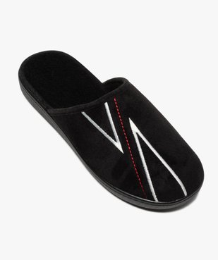 Chaussons homme mules à surpiqûres contrastantes vue5 - Nikesneakers(HOMWR HOM) - Nikesneakers