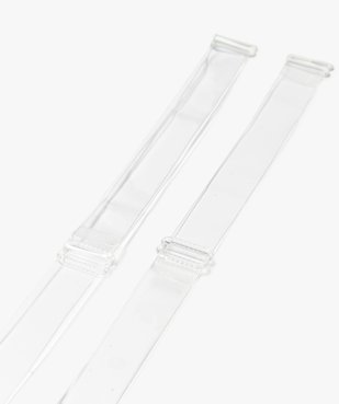 Bretelles de soutien-gorge amovibles transparentes (lot de 2) - Prima vue4 - PRIMA - GEMO