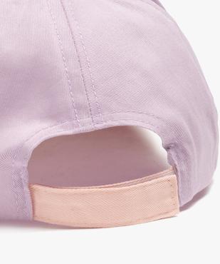 Casquette tricolore avec licorne brodée bébé fille vue4 - GEMO 4G FILLE - GEMO