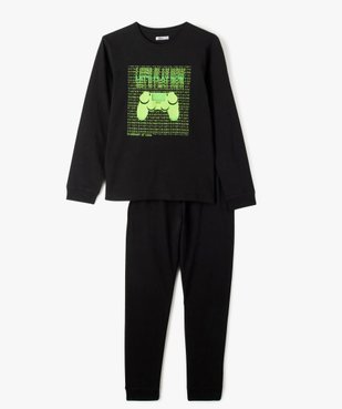 Pyjama à manches longue avec motif jeu vidéo garçon vue1 - GEMO (JUNIOR) - GEMO