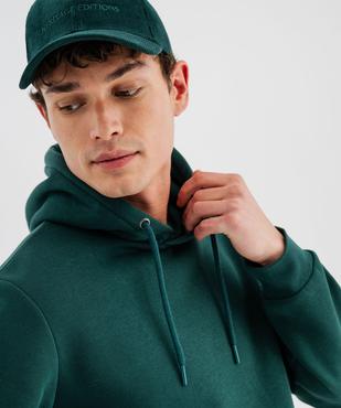 Sweat à capuche intérieur molletonné homme vue3 - GEMO 4G HOMME - GEMO