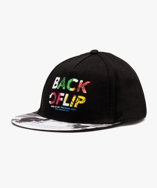 Casquette garçon motif skateurs vue1 - GEMO (JUNIOR) - GEMO
