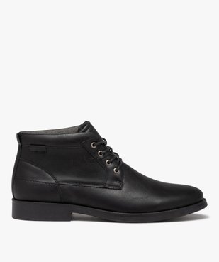 Boots homme unies style casual à lacets vue1 - GEMO(URBAIN) - GEMO