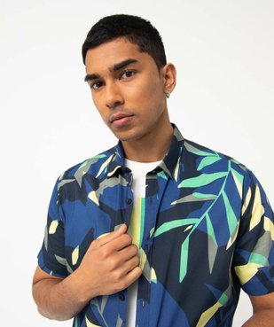 Chemise homme à manches courtes fine et légère vue3 - GEMO (HOMME) - GEMO