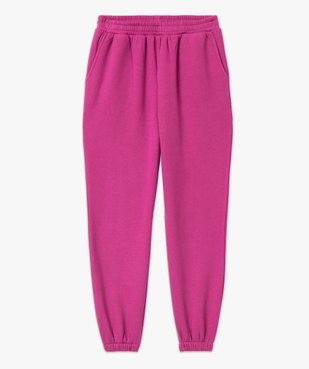 Pantalon de jogging en molleton femme vue4 - GEMO(FEMME PAP) - GEMO