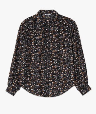 Chemise femme à motifs fleuris vue4 - GEMO(FEMME PAP) - GEMO