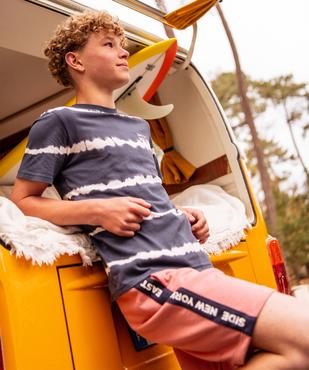 Tee-shirt graphique manches courtes garçon vue4 - GEMO 4G GARCON - GEMO