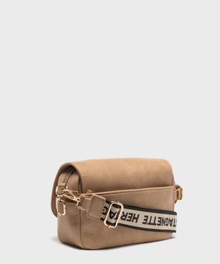 Sac besace esprit vintage femme - LuluCastagnette vue2 - LULU CASTAGNETT - GEMO
