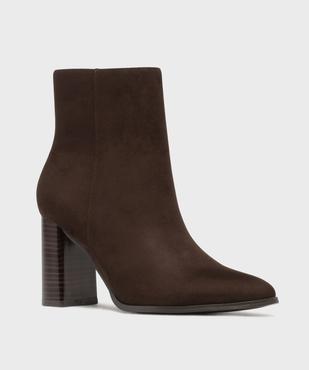 Boots à talon femme - FOLLOW ME vue3 - FOLLOW ME - GEMO