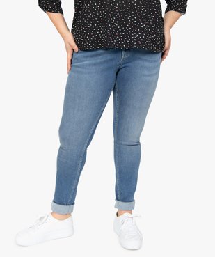 Jean femme grande taille coupe Slim gainant taille normale vue1 - GEMO (G TAILLE) - GEMO