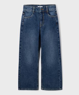 Jean Straight taille ajustable fille vue2 - GEMO 4G FILLE - GEMO