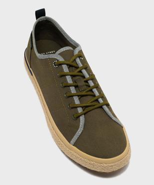 Tennis en toile et semelle corde homme - Urban Steps vue6 - URBAN STEPS GEMO FOR GOOD - GEMO