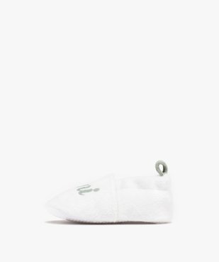 Chaussons de naissance en velours bébé vue3 - LITTLE LOVE GEMO FOR GOOD - GEMO