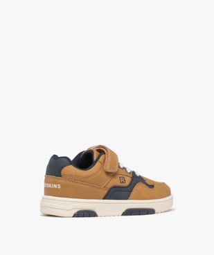 Baskets garçon low-cut à scratch et lacets élastiques - Redskins vue4 - REDSKINS - GEMO
